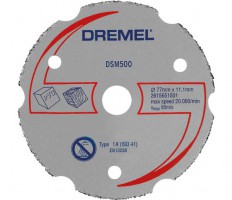 DREMEL SM20 Multipurpose Carbide Cutting Wheel (DSM500) was 17.49 £12.49